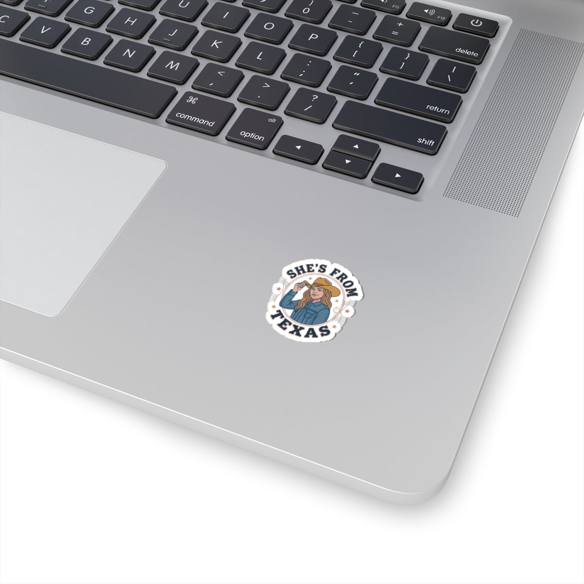 She's From Texas Kiss-Cut Stickers | Lone Star Cowgirl, Southern State Pride