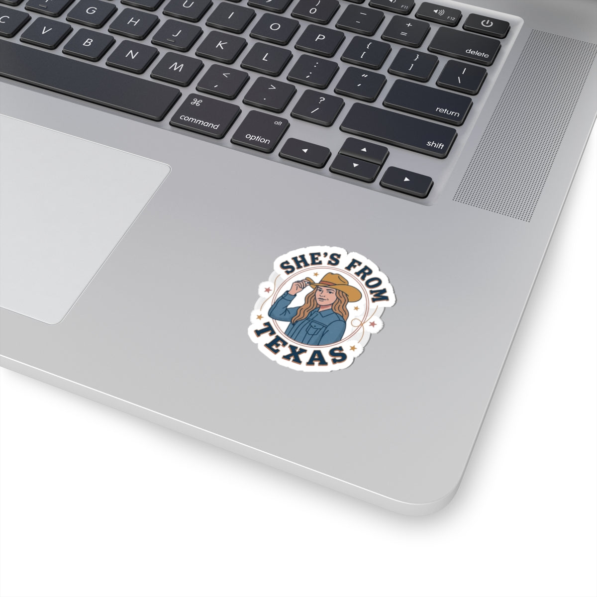 She's From Texas Kiss-Cut Stickers | Lone Star Cowgirl, Southern State Pride
