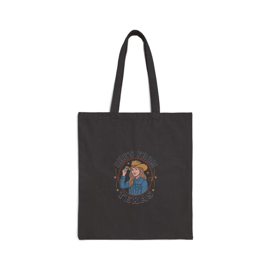 She’s From Texas Tote | Lone Star, Southern Cowgirl Pride